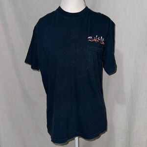 blue & orange Salt Life graphic tshirt size medium